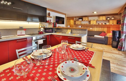 Courmayeur Apartment | Characteristic apartment on the central square of the Church of Courmayeur