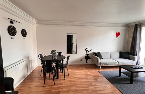Arnouville Apartment | Charmant Appartement Le Joyau Caché Proche Paris - CDG - Stade de France