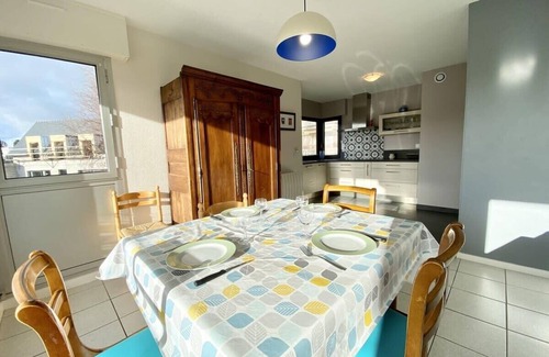 Larmor-Plage Apartment | Charmant T3 cosy À 2 pas du bourg et des plages