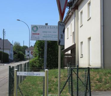 Hagenthal-le-Bas Apartment | Charmante suite avec SPA sur la propriété
