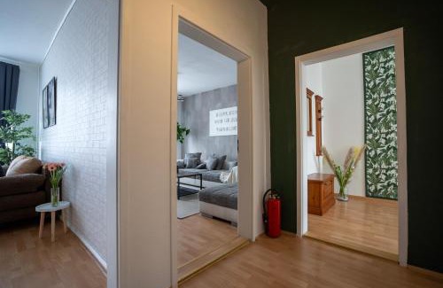 Zentrum-Sued Apartment | Charmantes 5-Zi-Boho: Zentrumsnah & Arbeitsbereich