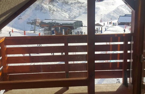 Saint-Francois-Longchamp Apartment | Charming 2-room apartment facing south on the top floor overlooking the slopes 4 beds + 1 baby