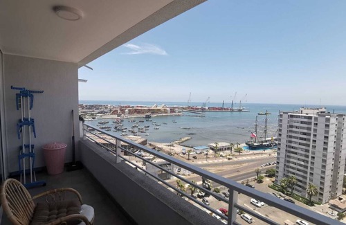Iquique Apartment | Charming 1-bedroom apartment in delightful Iquique with sea view