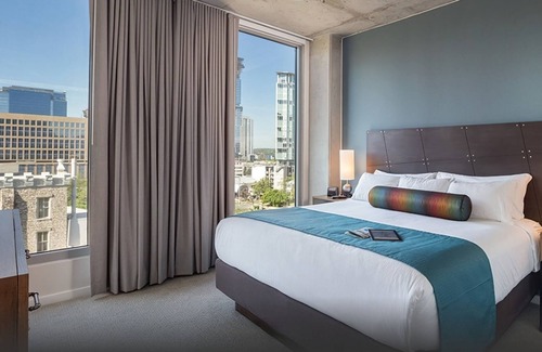 Civic District Hotel | Charming 1-bedroom Condo in Austin w fitness & Rooftop Pool - ACL