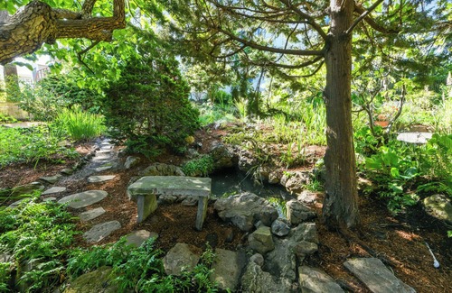 Berkeley House | Charming 1924 unit with garden, modern updates, and serene Berkeley views.