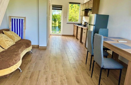 Trzesacz House | Charming 2-bedroom apartament house in Wonderful Pustkowo with WiFi, AC, kitchen