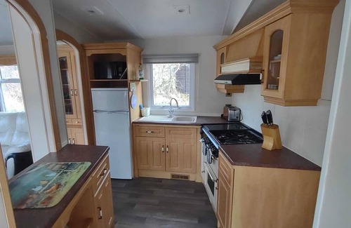 Llandyssiliogogo Apartment | Charming 3-Bed caravan cymtydu