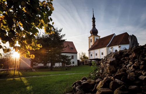 Brod nad Tichou Villa | Charming 400-Year-Old Villa: Secluded Hilltop Retreat with Scenic Views & Garden