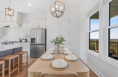 Fort Morgan House | Charming 4BD/4.5BA Beach House. Private Pool! Boardwalk to Bay! Steps to Beach!