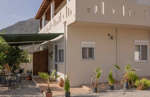 Gortyna Apartment | Charming Anna Maria apartment with a spectacular sea view, near the beach.