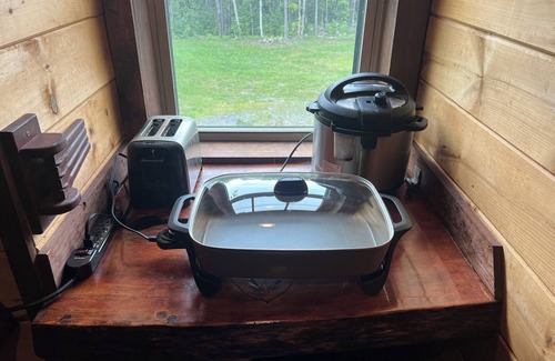New Sweden Cabin | Charming cabin in wonderful New Sweden with 80 acres of woods and trails