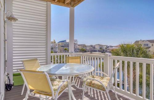 Ocean Isle Beach House | Charming Canal Home with Private Heated Pool and Boat Lift
