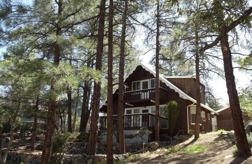 Prescott Ski Chalet | Charming Chalet - Walk to Whiskey Row! Dog friendly