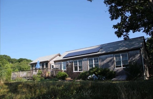 Chilmark Cottage | Charming Chilmark Cottage With Big Atlantic View; Private Pond And Beach