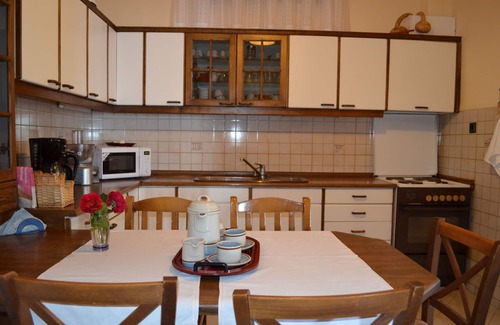 Kavala Apartment | Charming clean and spacious family apartment with view to the sea and forest