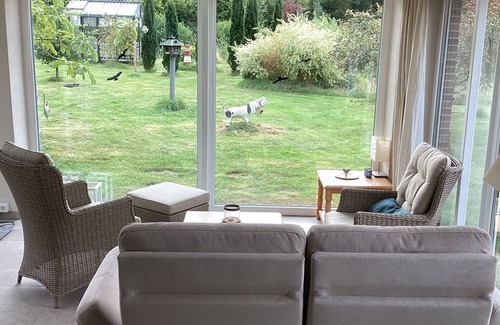 Wittmund House | Charming country house with garden, pond, sauna, fireplace in a secluded location, 130 sqm