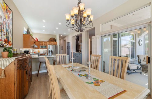 Desert Palms House | Charming house in Sun City Palm Desert with AC, WiFi, fitness room