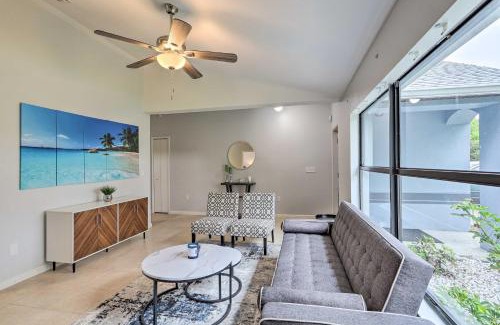 Interchange Square House | Charming Palm Bay Retreat with Spacious Yard!