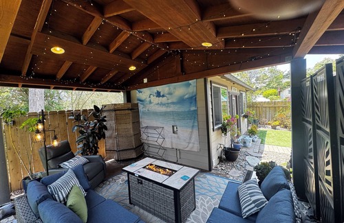 Del Mar Heights Apartment | Charming Peaceful Coastal Seaside Del Mar Studio with Lanai