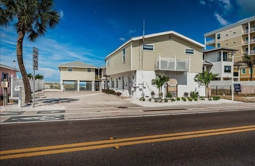 Indian Shores House | Charming Pet Friendly Beach Front Cottage with Unobstructed Million Dollar.