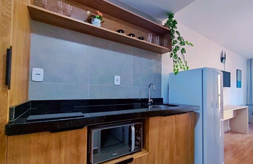 Sao Benedito Apartment | Charming Studio in Pocos de Caldas-mg Pgo209