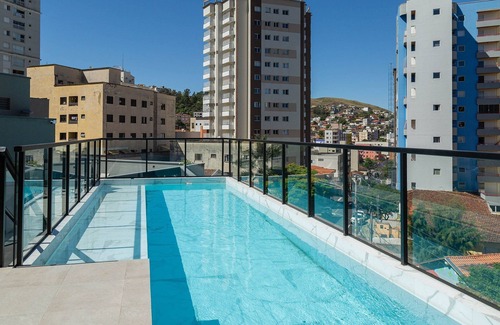 Sao Benedito Apartment | Charming Studio in Pocos de Caldas-mg Pgo209