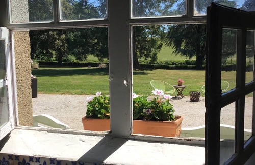 Saint-Martin-de-Cenilly House | Chateau with Pool 88 acres sleeps 12+, 5 1/2bathrooms, pond private oasis