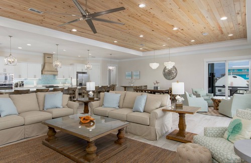 Navarre Beach House | Check out DISCOUNTS! Navarre Beach! Sleeps 22! HEATED POOL, elevator, golf cart!