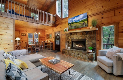 Cherry Log Cabin | Cherry Goose Lodge- Cherry Log GA
