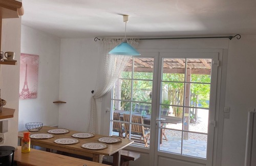 Saint-Simon-de-Bordes House | Chez Desire (EI) our Peaceful, cosy 2 bedroom gite, with private heated pool!