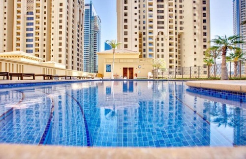 Al Sufouh 2 Apartment | Chic 2-bedroom apartment on the vibrant JBR BEACH with full seaview