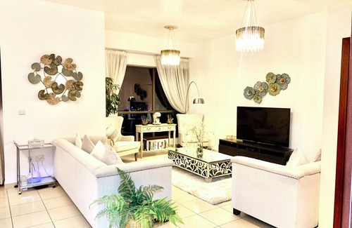 Al Sufouh 2 Apartment | Chic 2-bedroom apartment on the vibrant JBR BEACH with full seaview