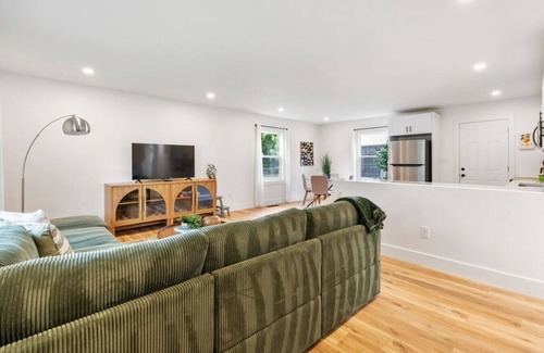 Reynoldsburg House | Chic 3BR 1BA Ranch w/2 Car-Garage & Large Yard