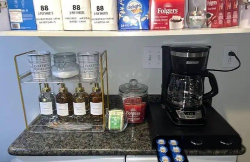 Cherry Hill Apartment | Chic Cozy Condo by Mall W/Queen Bed, Coffee Bar, Game Room & More