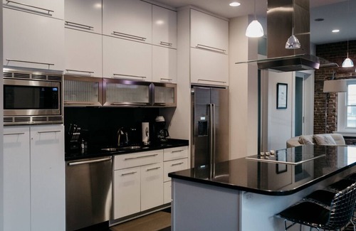 Historic District - North Condo | Chic Factor's Walk Loft Overlooking River St. & the Savannah River.
