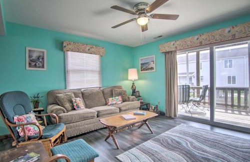 Chincoteague House | Chincoteague Townhome with Pony Views from Deck!