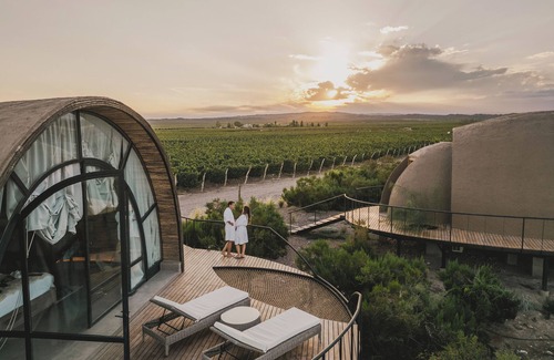 Ugarteche Cabin | Chozos Resort Luxury Glam Camps at the vineyards
