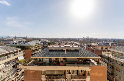 Quartiere XI Portuense Apartment | Cielo Suite, Panoramic View Apt with Jacuzzi