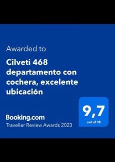 Rosario Apartment | Cilveti 468 departamento con cochera, excelente ubicación