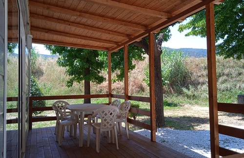 Ameglia Ski Chalet | Cinque Terre campsite chalet 328 near the sea