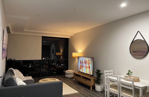 Wollongong CBD Apartment | City Apt in Wollongong with Ocean Views & Balcony