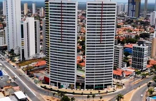 Ponta Negra Apartment | CJC Short Stay Duna Barcane -Apart com Varanda