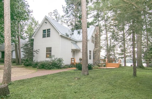Wautoma House | Classic Wisconsin Lake Home on Big Silver Lake, Great for Swimming & Boating!