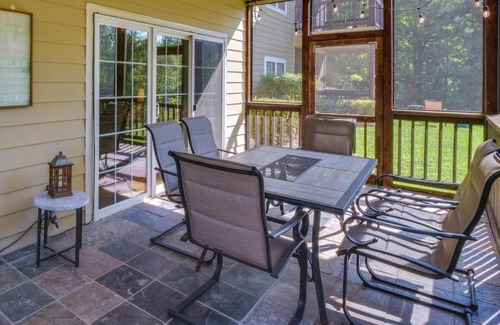 Clayton Apartment | Clayton Resort Getaway with Pool Access, Pickleball!