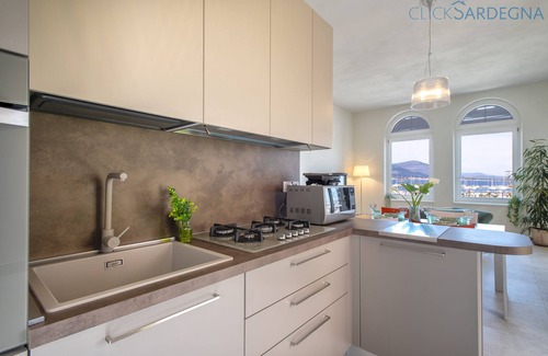 Alghero Apartment | ClickSardegna in Alghero Spectacular sea view with terrace and garden in town