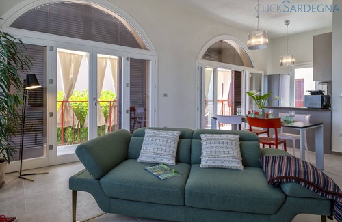 Alghero Apartment | ClickSardegna in Alghero Spectacular sea view with terrace and garden in town