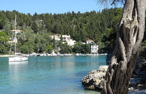 Lakka Villa | Cliff Top Pool Villa over-looking Lakka Bay Paxos