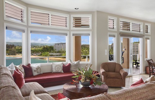 Lihue House | Cliffside Kalapaki Bay 2 Bedroom With A/C Amazing Sunsets in Lihue Kauai