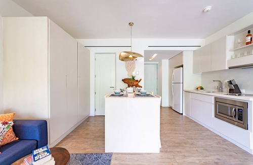 R Condo | Close to Town and Beach | Studio with Private Terrace in Mixie Condos