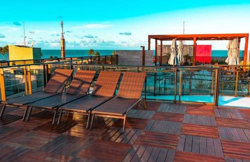 Tambau Apartment | Cobertura com jacuzzi a 130m da praia de Tambaú